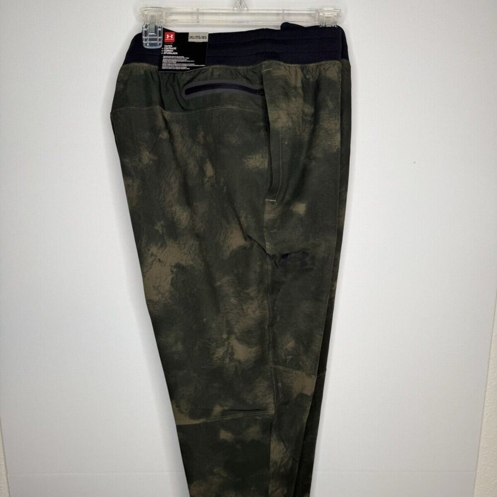 Under Armour Elite Tapered Print Pant Camp Men's 3XL NEW NWT 32" InSeam Joggers